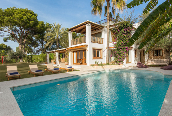 impresionante villa El Oasis en Ibiza, San Jose