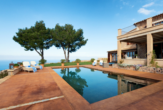 awesome villa Can Blau in Mallorca, Deia