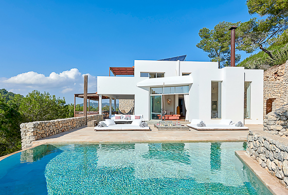 impresionante villa Can Olivera en Ibiza, Santa Eulalia