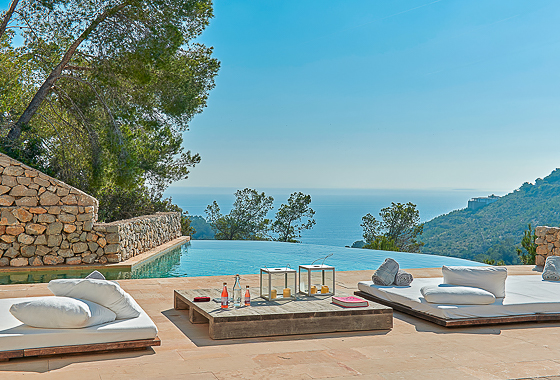 impresionante villa Can Olivera en Ibiza, Santa Eulalia