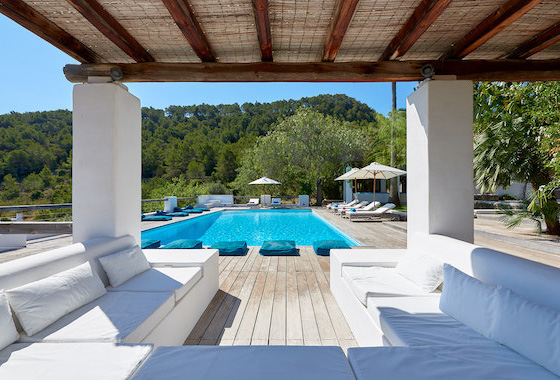 awesome villa Can Pujol   in Ibiza, San Agustín