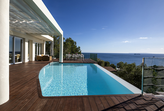 awesome villa Casa Dea in Ibiza, Santa Eulalia