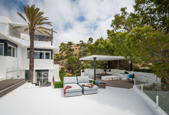 impresionante villa Blue Cubells en Ibiza, San Jose