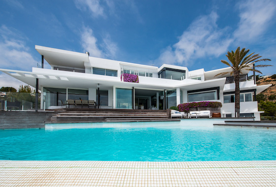 awesome villa Blue Cubells in Ibiza, San Jose