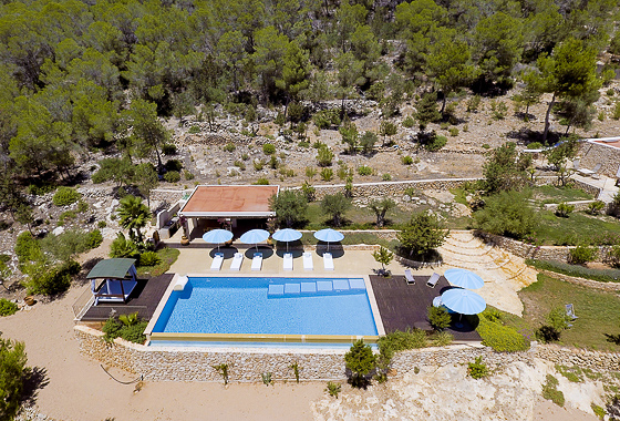 impresionante villa Can Paix en Ibiza, San Antonio