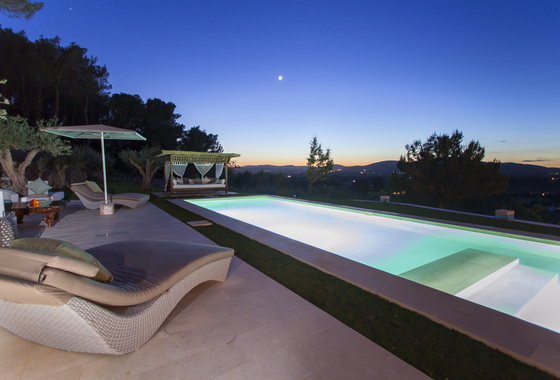impresionante villa Villa Lodge en Ibiza, Santa Eulalia