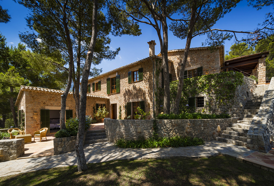 awesome villa Finca Bunyola in Mallorca, -