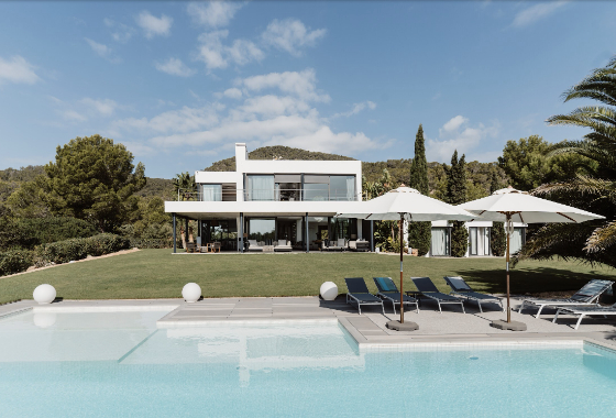 impresionante villa Villa Sa Caleta en Ibiza, San Jose