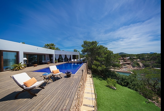 impresionante villa Can Azul en Ibiza, San Jose