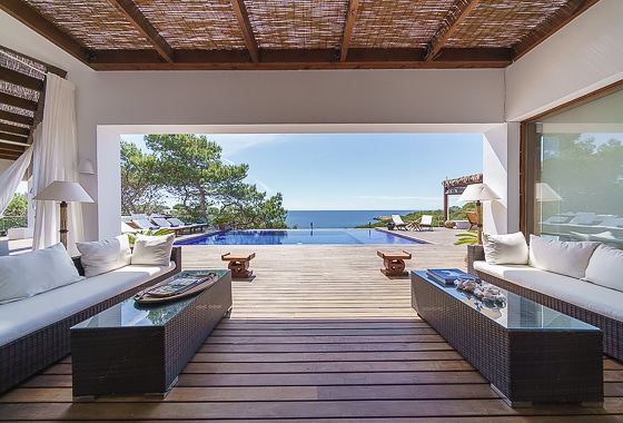 impresionante villa Can Azul en Ibiza, San Jose