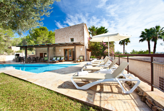 impresionante villa Can Rafal en Ibiza, San Jose